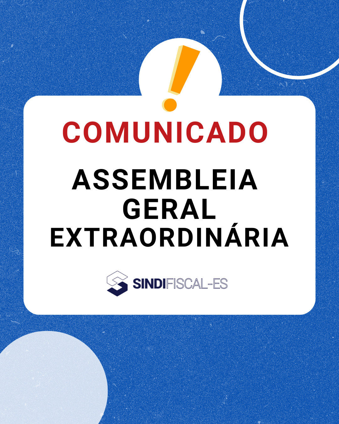Convocação para Assembleia Geral Extraordinária