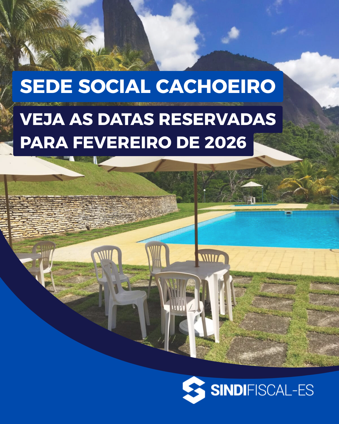 Sede Social Cachoeiro: veja as datas reservadas para fevereiro