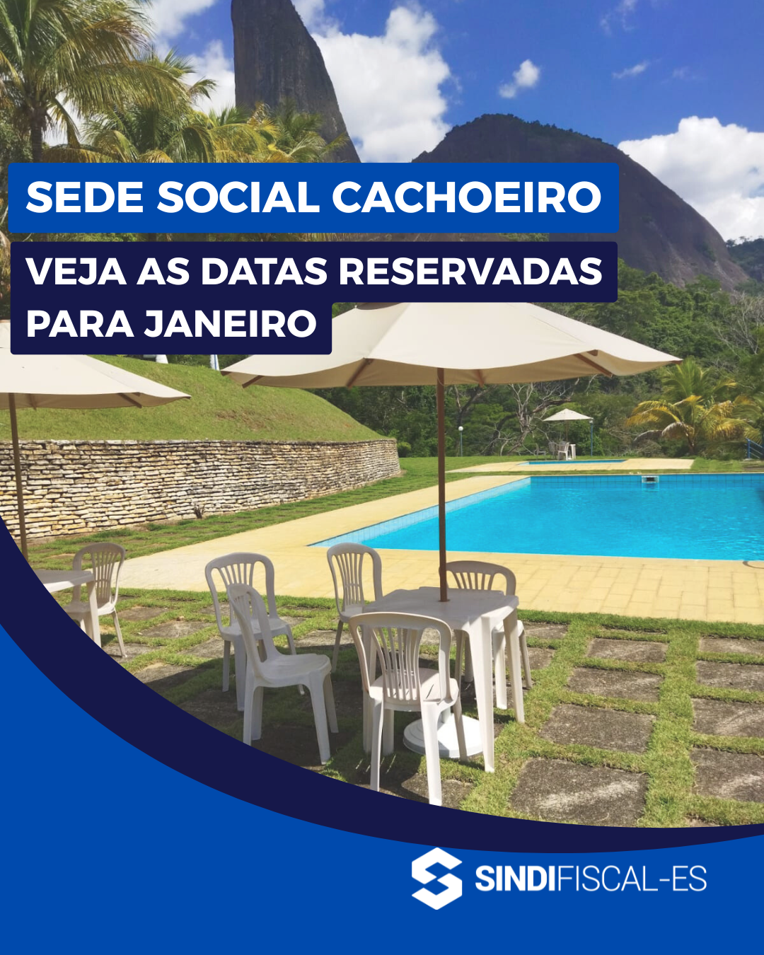 Sede Social Cachoeiro: veja as datas reservadas para janeiro