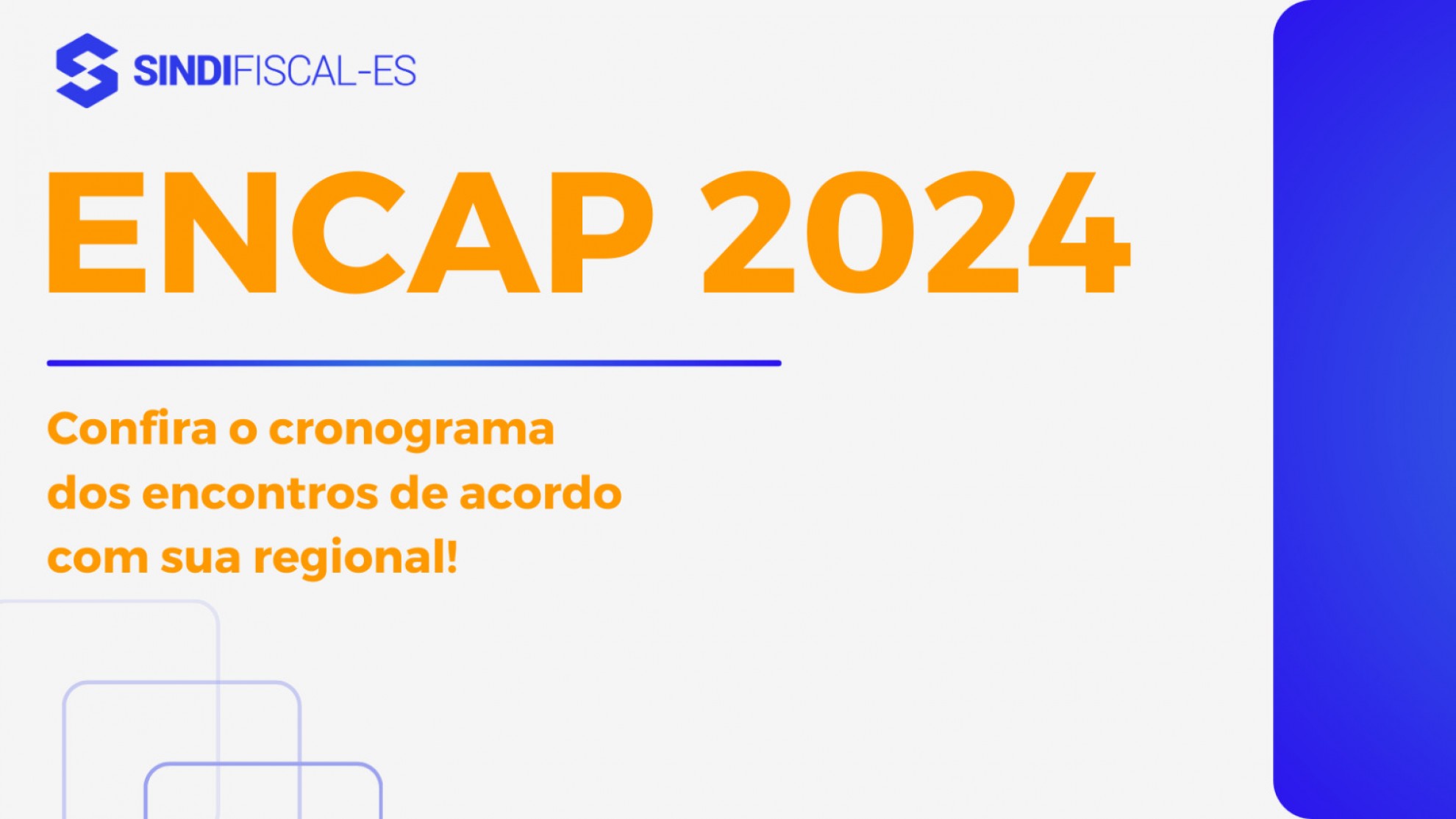ENCAP 2024: Confira o cronograma dos encontros de acordo com a sua regional!